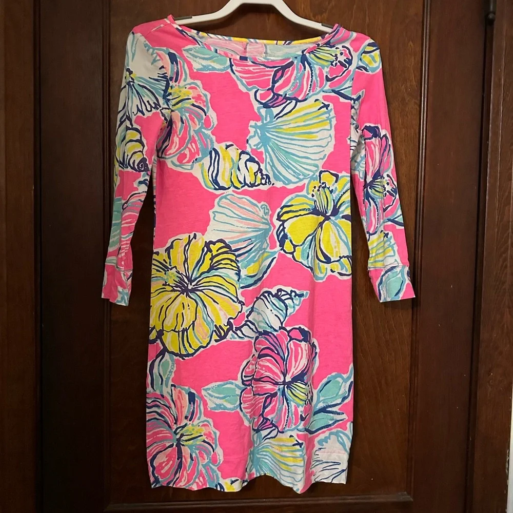 Lilly Pulitzer Swept by the Tides Dress Sz XS - Picture 2 of 4